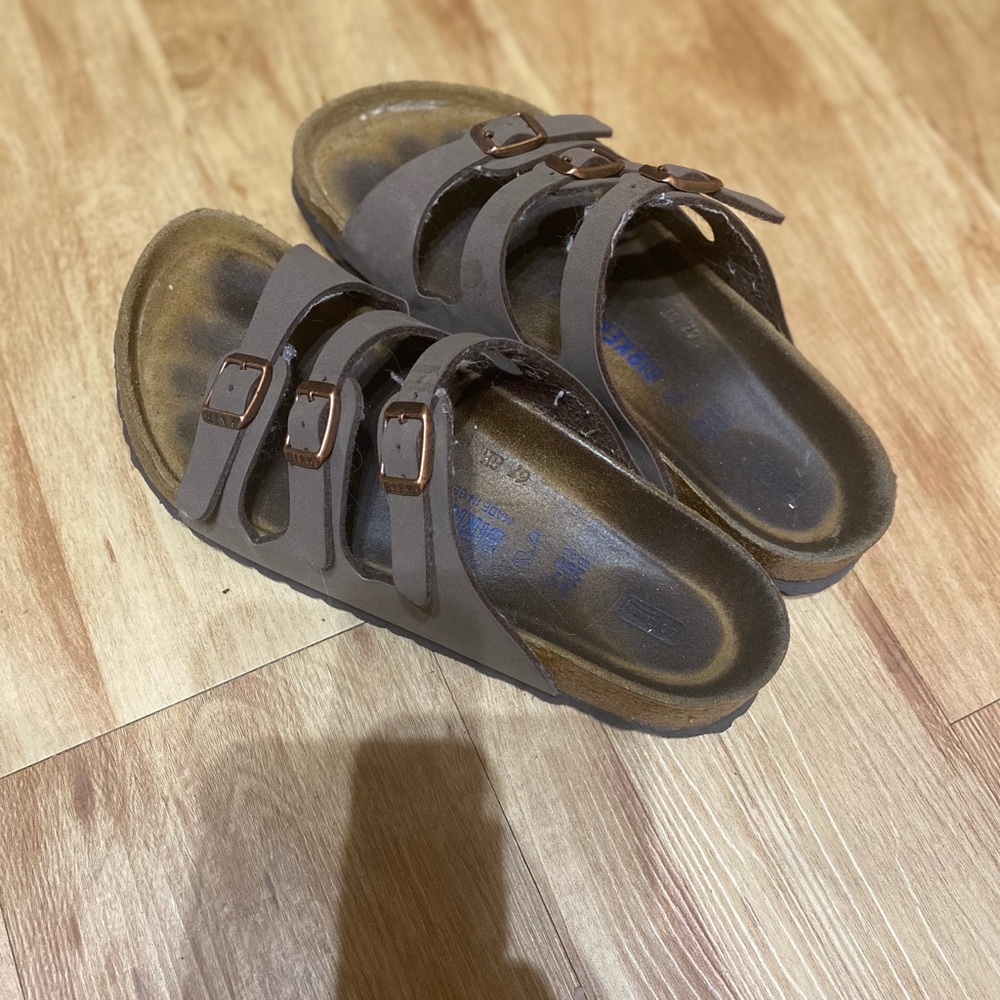 Birkenstock Florida Soft Footbed in Mocha